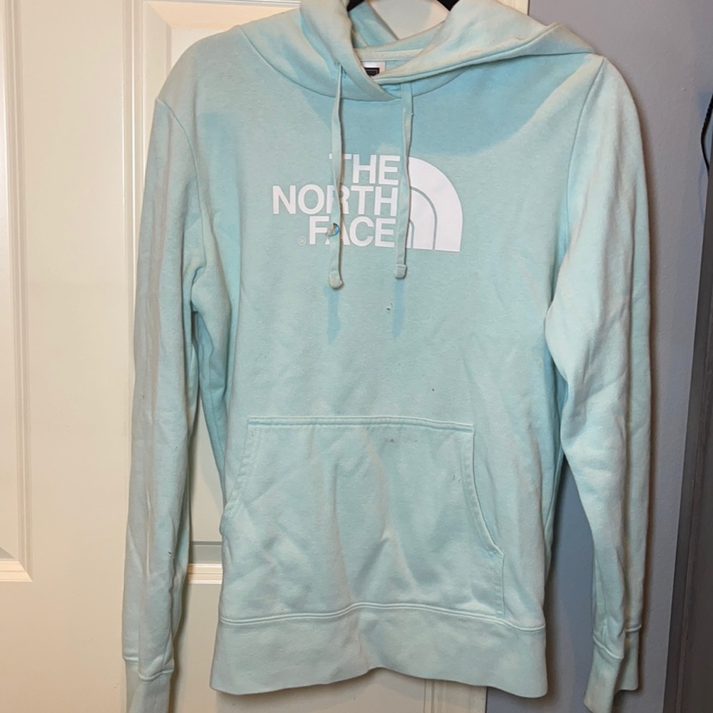 The north face hoodie, medium.